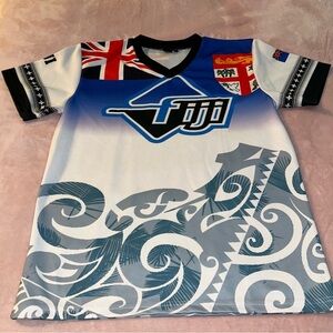Fiji short sleeve jersey size L